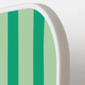 Esthetische Perzische Groene Strepen Pickleball Pa Pickleball Paddle (Links Detail)