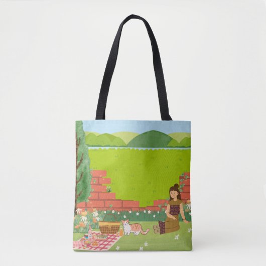 Esthetische picknick Modern Tas (Voorkant)