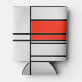 Esthetische Piet Mondriaan Kunstwerk Compositie No Blikjeskoeler (Voorkant)