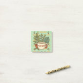 Esthetische Plant Moeder Cadeau Post-it® Notes (Op bureau)