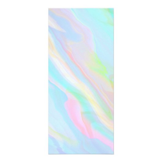 Esthetische prijslijst Menu Rainbow Holographic