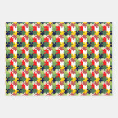 esthetische puzzel inpakpapier vel (Voorkant 3)