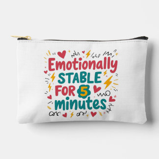 Esthetische Quote Canvas tas - Emotioneel stabiel