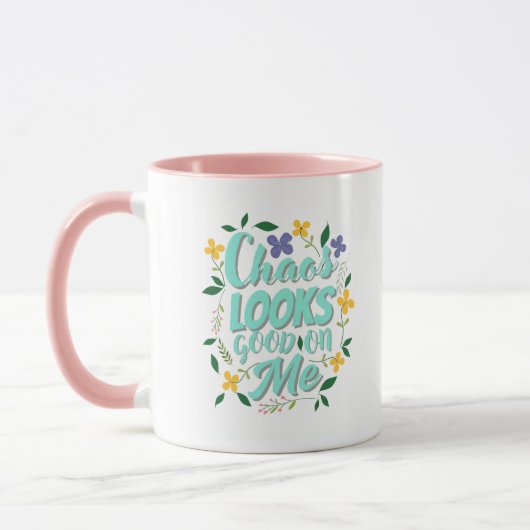Esthetische Quote Koffiemok Mok (Links)