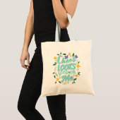 Esthetische quote-tas tote bag (Voorkant (product))
