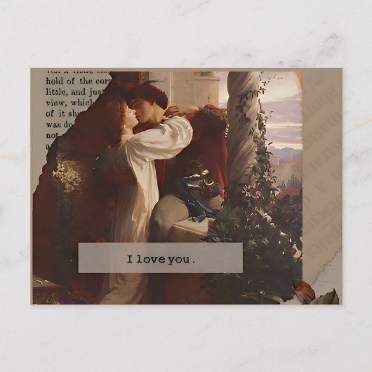 Esthetische quotes, cottagecore, artsy Briefkaart (Voorkant)