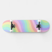 Esthetische Regenboog Mooie Achtergrond Persoonlijk Skateboard (Horizontaal)