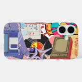Esthetische Retro  Cool Y2 K/90's Case-Mate iPhone Case (Achterkant (horizontaal))