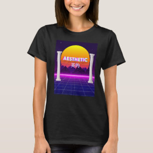 Esthetische Retro Sunset Vaporwave Esthetische Ndi T-shirt