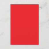 Esthetische Rode Achtergrond | Minimalistisch Ontw Informatiekaartje (Voorkant)