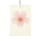 Esthetische roze bloem luchtverfrisser (Achterkant)