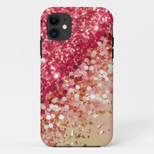 Esthetische roze chique Case-Mate iPhone case (Achterkant)