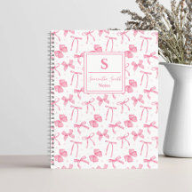 Esthetische Roze Coquette Strik Aangepaste Naam 