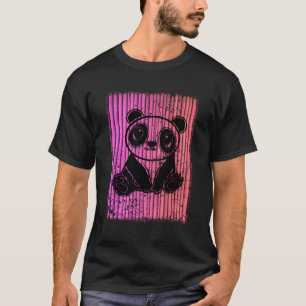 Esthetische Schattigee panda T-shirt
