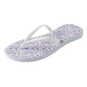 Esthetische Schattigee Violet Butterfly Teenslippers (Schuin)
