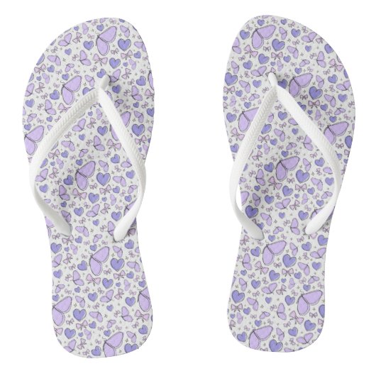 Esthetische Schattigee Violet Butterfly Teenslippers (Voetbed)