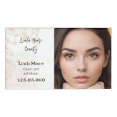 Esthetische schoonheidssalon naambadge (Voorkant)