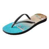 Esthetische strand zomer heren slippers teenslippers (Schuin)