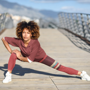  esthetische streep leggings