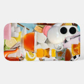 Esthetische Tea Collage Telefoonhoes Case-Mate iPhone Case (Achterkant (horizontaal))