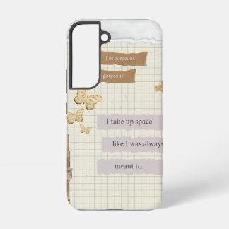 Esthetische telefoonhoes samsung galaxy hoesje