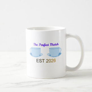 Esthetische 'The Perfect Match' Desi Bruiloft koff Koffiemok