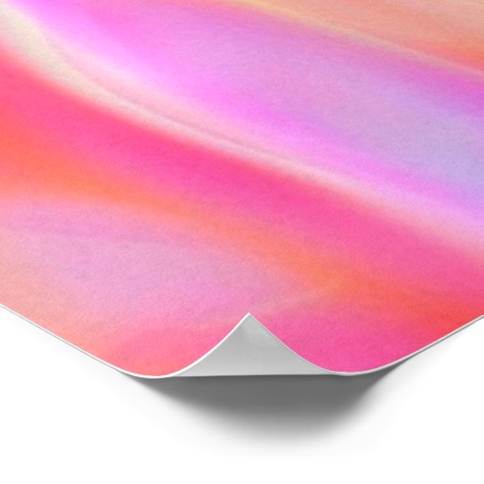 esthetische trippy butterfly aura poster (Hoek)