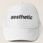 Esthetische Trucker Hat Trucker Pet (Voorkant)