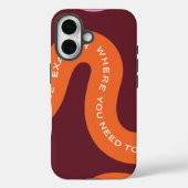 Esthetische typografie Case-Mate iPhone case (Achterkant)