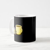 Esthetische Uitgeputte Pinguïn • Oversized Koffiek Koffiemok (Voorkant links)
