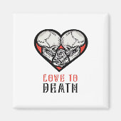 Esthetische Valentijn tot de dood ons scheidt Magneet (Voorkant)