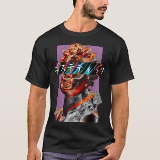 Esthetische Vaporwave Japanse Futurisme T-shirt