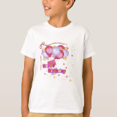 Esthetische verjaardagsstemming aan t-shirt (Voorkant)