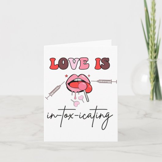 Esthetische verpleegkundige Injector Valentine Vul Kaart (Voorkant)
