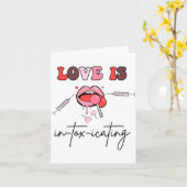 Esthetische verpleegkundige Injector Valentine Vul Kaart (Gele Bloem)