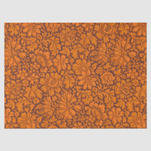 Esthetische Vintage overal bloemenprint Tissuepapier