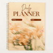 Esthetische Vlinder en Bloemendagplanner Planner (Voorkant)