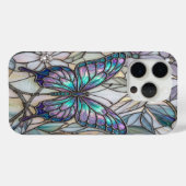 Esthetische Vlinder Mozaïek Case-Mate iPhone Case (Achterkant (horizontaal))