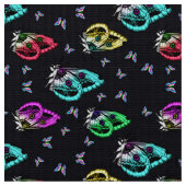 Esthetische vlinder stof (Close Up)