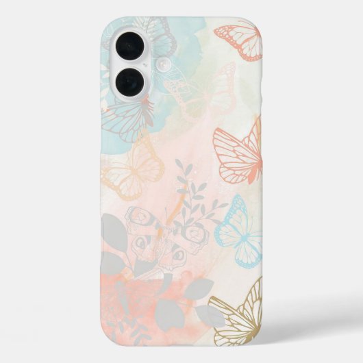 Esthetische vlinders Case-Mate iPhone case (Achterkant)