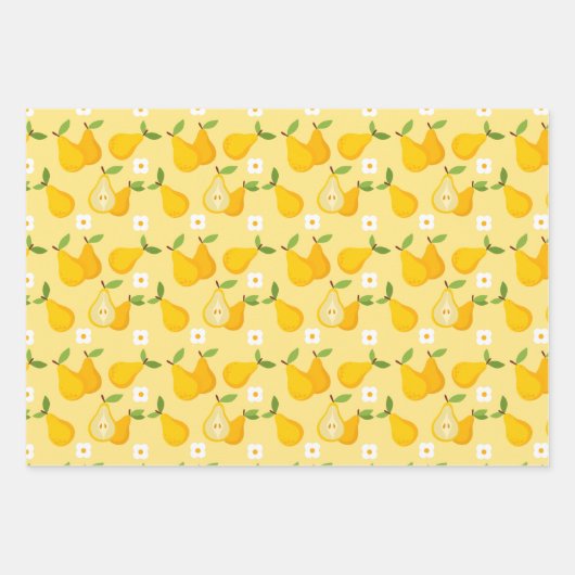 Esthetische vruchtensoep inpakpapier vel (Voorkant 3)