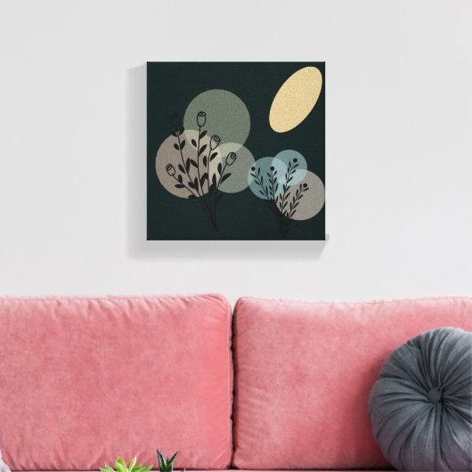 Esthetische wand prints Abstracte neutrale kunst C (Insitu (Woonkamer))