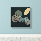Esthetische wand prints Abstracte neutrale kunst C (Insitu (Houten vloer))
