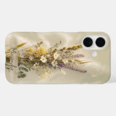  Esthetische Wildflowers Custom Name Case-Mate iPhone Case
