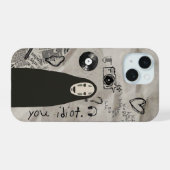 esthetische, willekeurige iPhone-hoes iPhone 15 Case (Achterkant horizontaal)