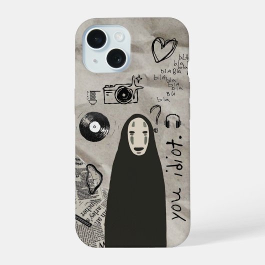 esthetische, willekeurige iPhone-hoes iPhone 15 Case (Achterkant)