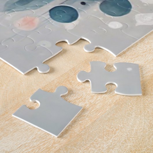 esthetische witte vos legpuzzel (Zijkant)