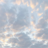 Esthetische Wolken Stickers (Voorkant)