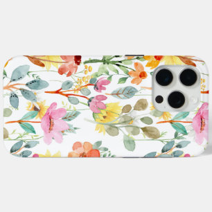 Esthetische Zonnebloemen & Wilde Bloem I Telefoon iPhone 15 Pro Max Hoesje