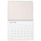 Esthetische Zwaan Kalender (Jan 2027)